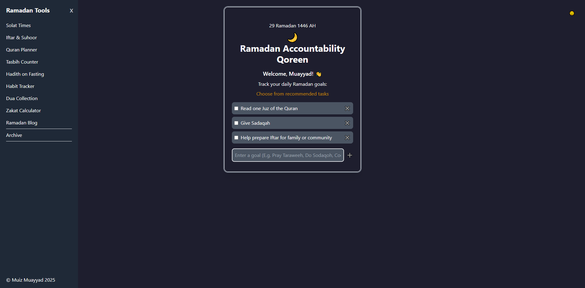 Qoreeny App